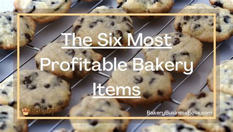 most profitable bake sale items|10 BEST and Most Profitable Bakery Foods and Menu Items .